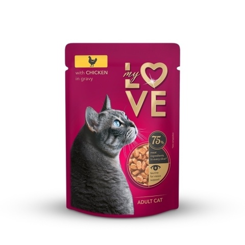 MY LOVE KURA w sosie saszetka 85g