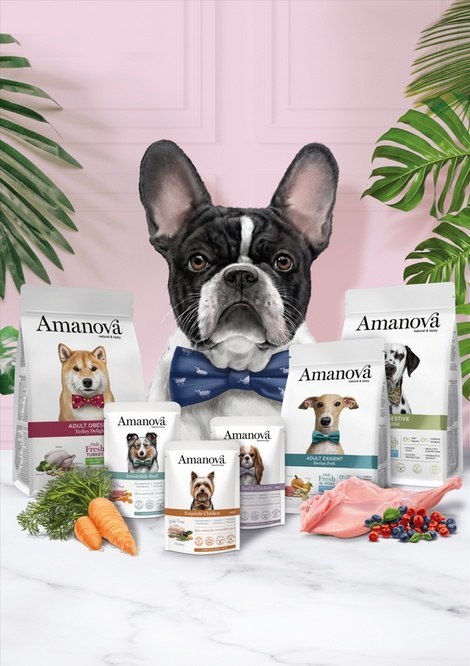 Amanova Dog Adult Mini Digestive Divine Rabbit - królik 800g [termin ważności: 29.11.2026]