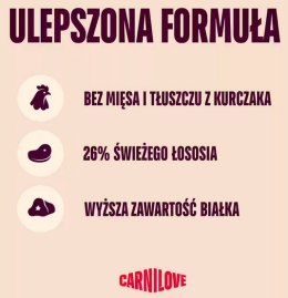 Carnilove Cat Active Salmon & Turkey Large - łosoś i indyk 6kg