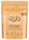 Catz Finefood Classic Kitten Drób (N.03) saszetka 85g