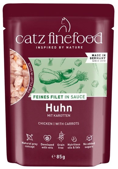Catz Finefood Feines Filet In Sauce Kurczak i marchew saszetka 85g