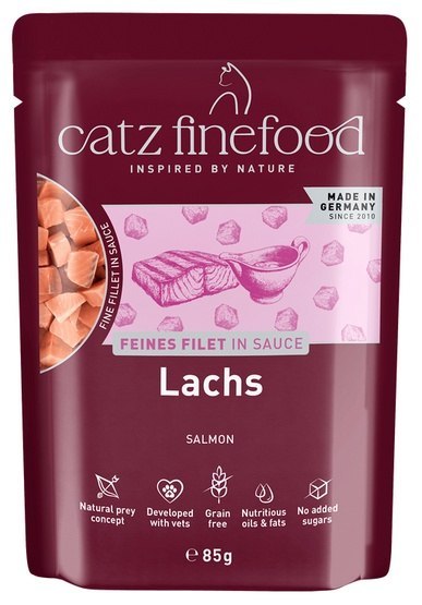 Catz Finefood Feines Filet In Sauce Łosoś saszetka 85g