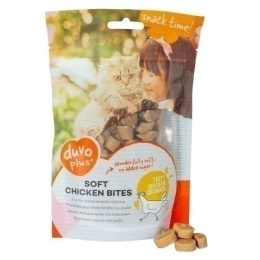 DUVO+ PRZYSMAK DLA KOTA SOFT CHICKEN BITES - 50g