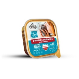 FRENDI KOT WOŁOWINA tacka 100g