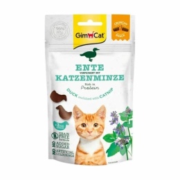 GIMCAT CRUNCHY SNACK KACZKA&KOCIMIĘTKA 50g