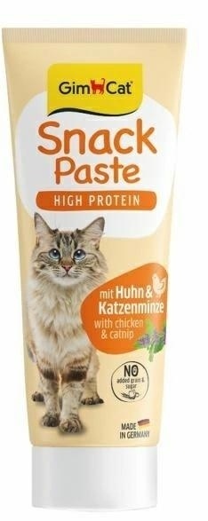 GIMCAT SNACK PASTA HIGH PROTEIN KURCZAK/CATNIP 75g