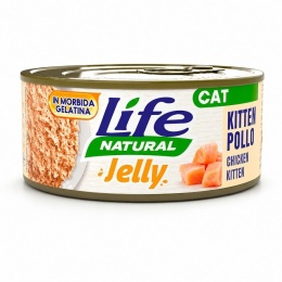 LIFE CAT JELLY KITTEN CHICKEN puszka 70g