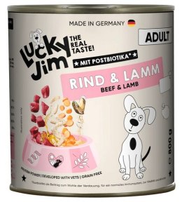Lucky Jim Classic Adult Wołowina i jagnięcina puszka 800g