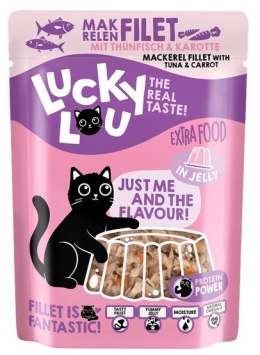 Lucky Lou Extrafood Makrela i tuńczyk w galaretce saszetka 70g