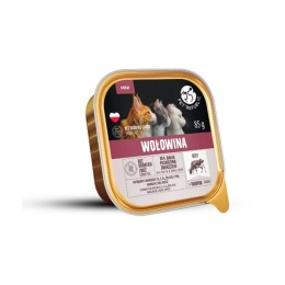 PET REPUBLIC KOT WOŁOWINA tacka 85g