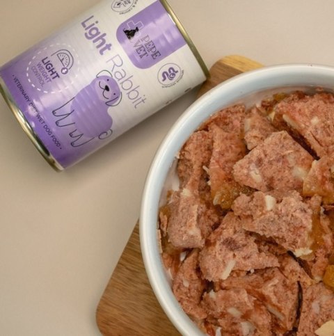 Paka Zwierzaka PEPE VET Light Rabbit puszka 400g