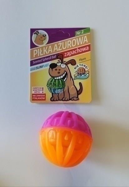 SUM-PLAST ZABAWKA PIŁKA AŻUROWA 3