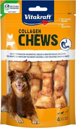VITAKRAFT PIES COLLAGEN CHEWS węzeł kolagenowy 80g