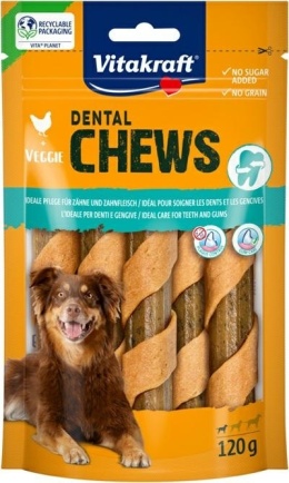 VITAKRAFT PIES DENTAL CHEWS STICK kurczak S 120g
