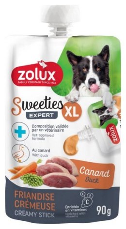 Zolux Sweeties XL Kremowy przysmak dla psa - kaczka 90g